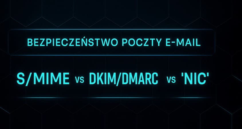 S/MIME Bezpieczny E-mail